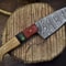Handmade Hand Forged Twist Damascus Chef Knife 95 Kitchen Knife With Hardwood Handle 1