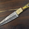 Custom Forged Twist Damascus Chef Knife 10 Handmade Kitchen Knife With Hardwood Handle 2