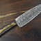 10 Custom Damascus Steel Chef Knife  Handmade Twist Pattern Knife With Wooden Handle 1