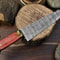 13 Inch Custom Forged Damascus Steel Chef Knife With Wood Handle 1