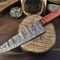 13 Inch Damascus Steel Kitchen Knife Hard Wood Handle Chef Knife 0