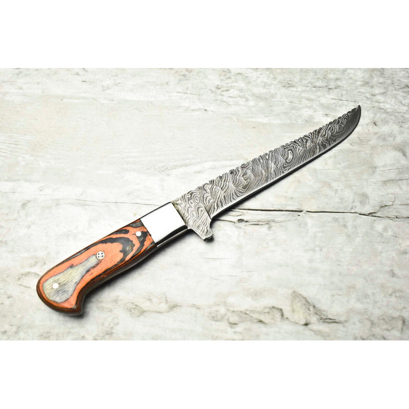 12 Handmade Damascus Steel Full Tang Chef Knife  Professional Kitchen Knife 3