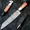 12 Damascus Steel Chef Knife Hand Forged Kitchen Knife Gift For Chefs 0