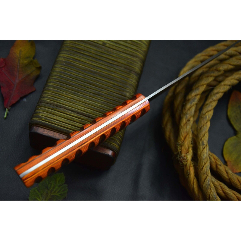 Custom Forged 105 Inch Damascus Chef Knife  Handmade Kitchen Cooking Knife 3