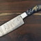 Custom Forged 11 Damascus Steel Chef Knife With Micarta Handle Survival Kitchen Knife 0