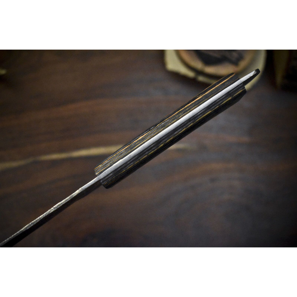 Custom Forged 13 Inch Damascus Chef Knife  Handmade Kitchen Cooking Knife 1