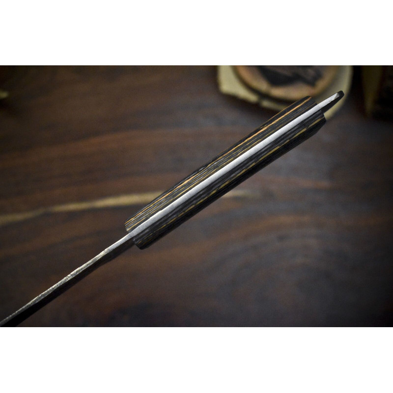 Custom Forged 13 Inch Damascus Chef Knife  Handmade Kitchen Cooking Knife 1