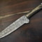 Custom Forged 13 Inch Damascus Chef Knife Handmade Kitchen Cooking Knife 0