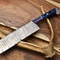 12 Inch Professional Handmade Damascus Chef Chopper Knife Hardwood Handle Hunting Cooking Tool 0