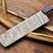 Custom Handmade Damascus Steel Chef Chopper Knife Durable Hardwood Handle Full Tang 2