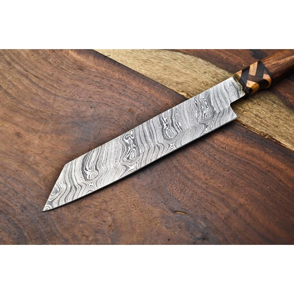 Handmade 14 Damascus Steel Full Tang Chef Knife Kitchen Cooking Knife 2