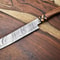 Handmade 14 Damascus Steel Full Tang Chef Knife Kitchen Cooking Knife 0