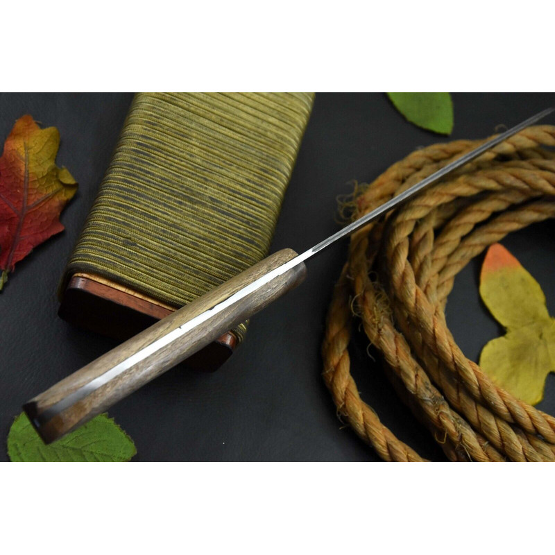 14 Inch Custom Hand Forged Damascus Chef Knife  Full Tang Kitchen Knife 3