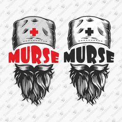 Male Nurse Man Nursing Student Shirt Graphic SVG Cut File