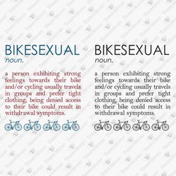 Bikesexual Cycling Humorous Bike Lover Shirt Sublimation Design SVG Cut File