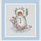 Cat Cross Stitch Pattern Christmas Cross Stitch Pattern Snowman Cross Stitch Pattern Winter Cross Stitch Pattern PDF 0