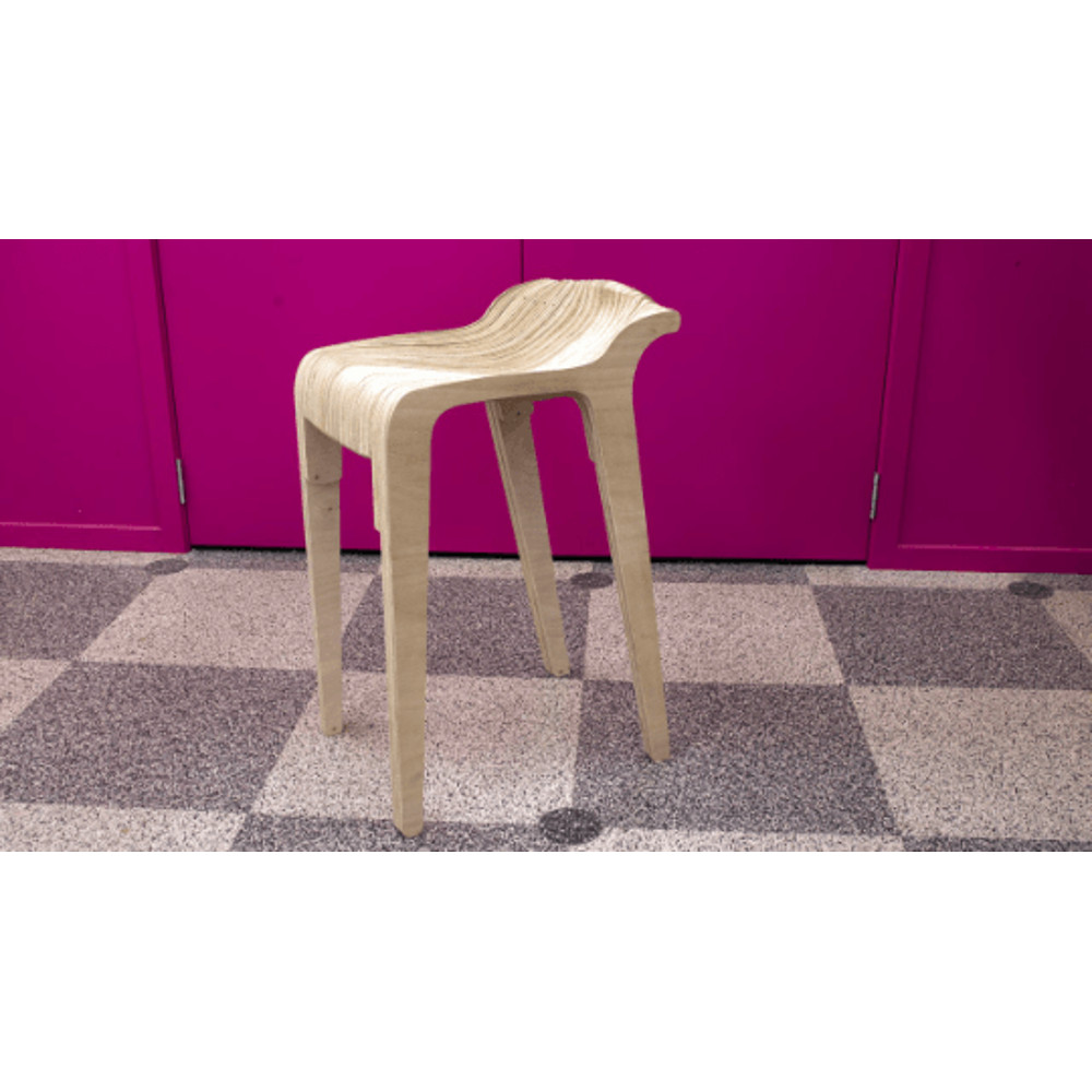 Wooden Parametric Chair Cnc Filefile Cnclaser Cuttingcncfile Svgfile Laserlaser Cutcnc Plandxf File 0