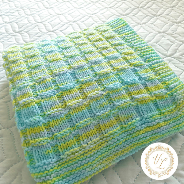 Throw Blanket Pattern, Baby Blanket Pattern, Knitting Pattern.jpg