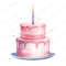 4-cute-pink-first-birthday-cake-clipart-baby-girl-one-candle.jpg