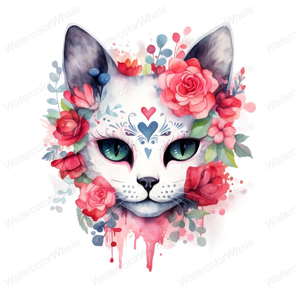 4-watercolor-cat-sugar-skull-clip-art-png-day-of-the-dead-flowers.jpg