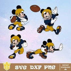 Notre Dame Fighting Irish Mickey Mouse Disney SVG, NCAA SVG, Disney SVG, Vector, Cricut, Cut File, Clipart, Digital File