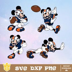 Auburn Tigers Mickey Mouse Disney SVG, NCAA SVG, Disney SVG, Vector, Cricut, Cut Files, Clipart, Digital Download Files