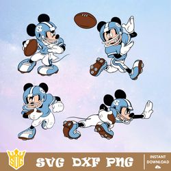 North Carolina Tar Heels Mickey Mouse Disney SVG, NCAA SVG, Disney SVG, Vector, Cricut, Cut File, Clipart, Download File