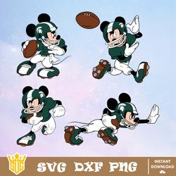 Michigan State Spartans Mickey Mouse Disney SVG, NCAA SVG, Disney SVG, Vector, Cricut, Cut Files, Clipart, Download File
