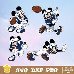 BYU Cougars Mickey Mouse Disney SVG, NCAA SVG, Disney SVG, Vector, Cricut, Cut Files, Clipart, Silhouette, Download File