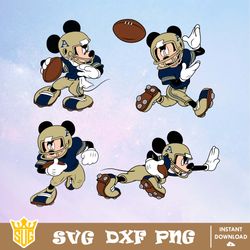 Akron Zips Mickey Mouse Disney SVG, NCAA SVG, Disney SVG, Vector, Cricut, Cut Files, Clipart, Silhouette, Download File