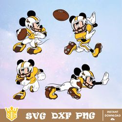 Wyoming Cowboys Mickey Mouse Disney SVG, NCAA SVG, Disney SVG, Vector, Cricut, Cut Files, Clipart, Digital Download File