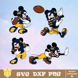 California Golden Bears Mickey Mouse Disney SVG, NCAA SVG, Disney SVG, Vector, Cricut, Cut Files, Clipart, Download File
