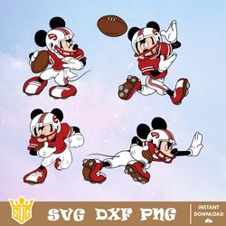 WKU Hilltoppers Mickey Mouse Disney SVG, NCAA SVG, Disney SVG, Vector, Cricut, Cut Files, Clipart, Digital Download File