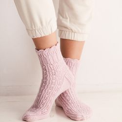 Hand knit socks for her. Merino soks for woman. Gift for her.