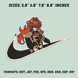 diluc embroidery design file, genshin impact embroidery design, anime pes design, machine embroidery