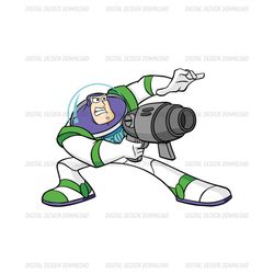buzz lightyear toy story cartoon svg vector