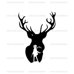 Harry Potter The Patronus Deer SVG PNG Silhouette Cut Files