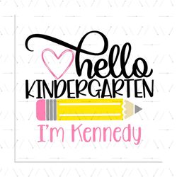 Hello kindergarten svg, kindergarten svg, kindergarten shirt, kindergarten gift svg, kindergarten party svg, kindergarte