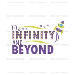 to infinity and beyond toy story rocket star svg clipart