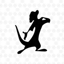 Proud Meerkat Timon The Lion King Cartoon Disney SVG