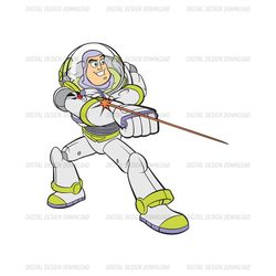 Loch and Load Buzz Lightyear Toy Story Cartoon SVG