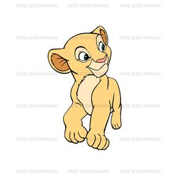 Young Nala The Lion Queen Disney Cartoon Character SVG