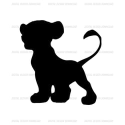 the lion king cartoon simba magic band vector svg