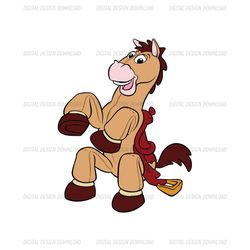 Donkey Bullseye Woody Horse Toy Story Cartoon SVG