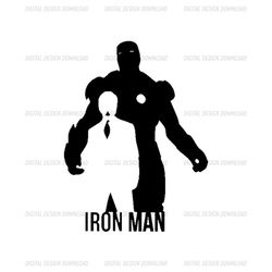 Marvel Avengers Superheroes Iron Man SVG Silhouette Cricut File
