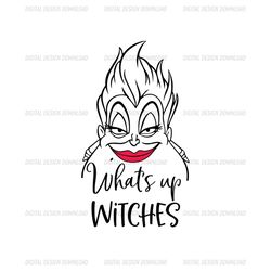 What's Up Witches Ursula SVG
