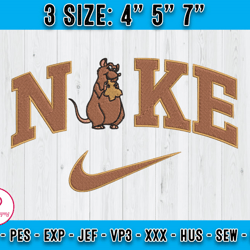 nike emile disney embroidery, ratatouille machine embroidery