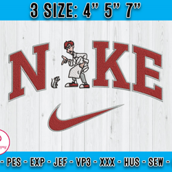 nike alfredo linguini embroidery, ratatouille embroidery design