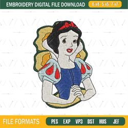 disney the snow white embroidery