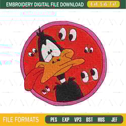 space jam daffy duck embroidery
